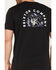 Brixton Men's West Graphic Short Sleeve Tailored T-Shirt, Black, hi-res