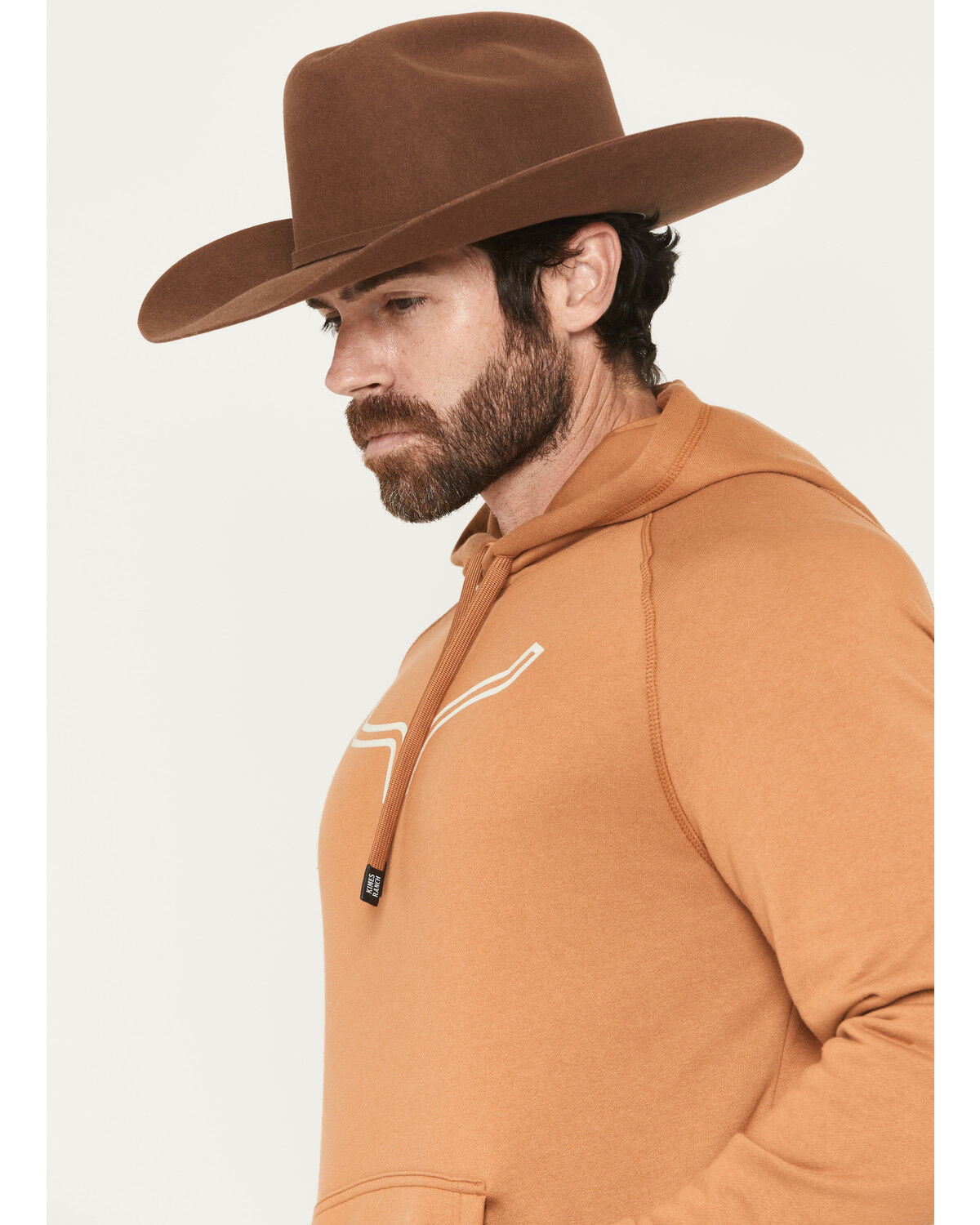 Image #2 - Kimes Ranch Men's Outlier Hooded Sweatshirt, Brown, hi-res