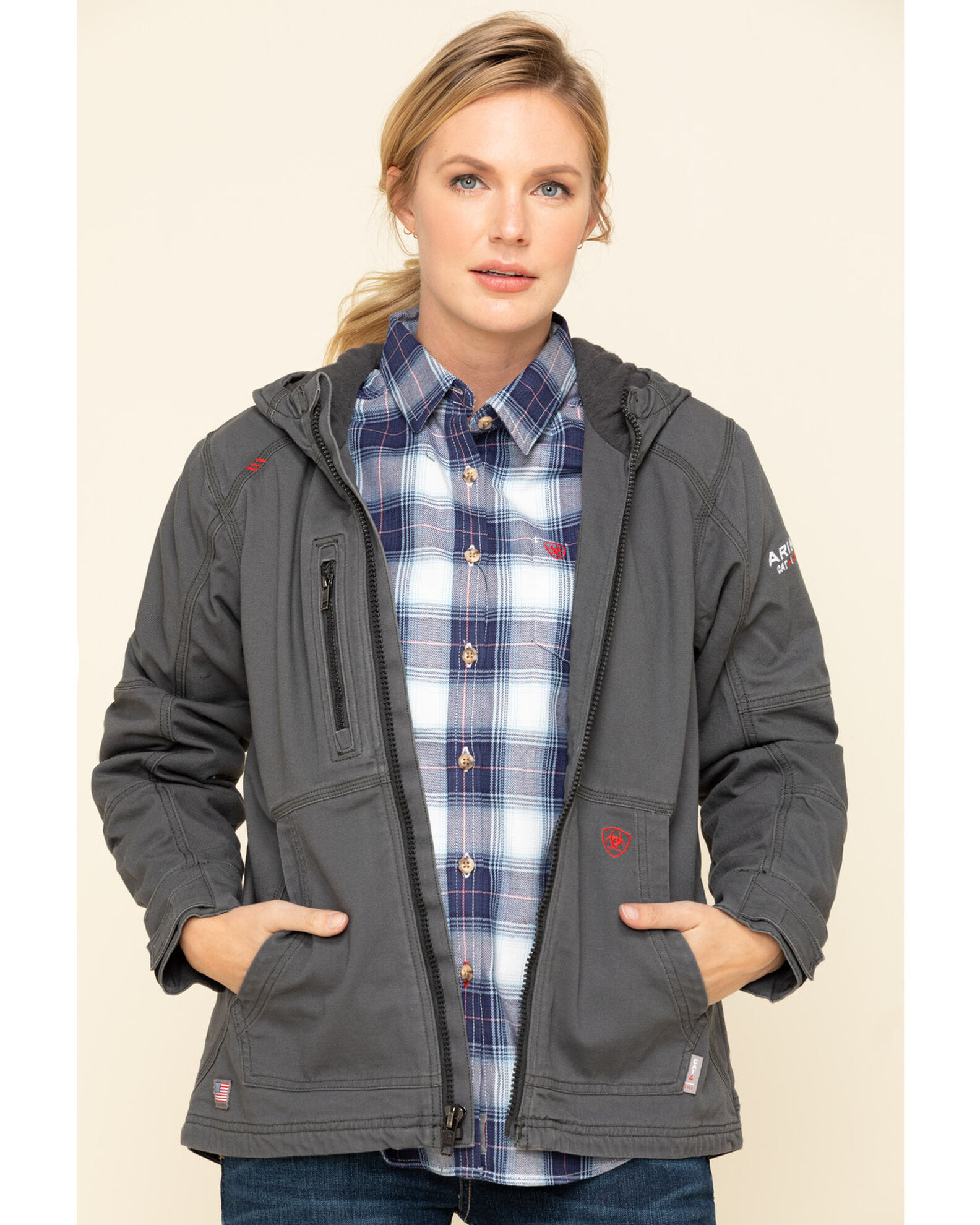 Ariat Women s FR Duralight Stretch Canvas Jacket