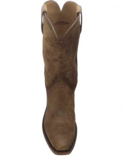 Image #6 - Lucchese Men's Livingston Frontier Suede Western Boots - Narrow Square Toe, , hi-res