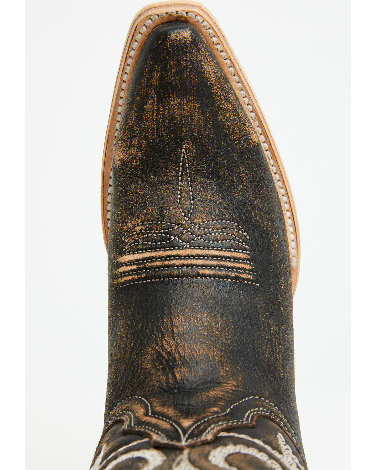 Image #6 - Circle G Women's Embroidered Tall Western Boots - Snip Toe, Brown, hi-res
