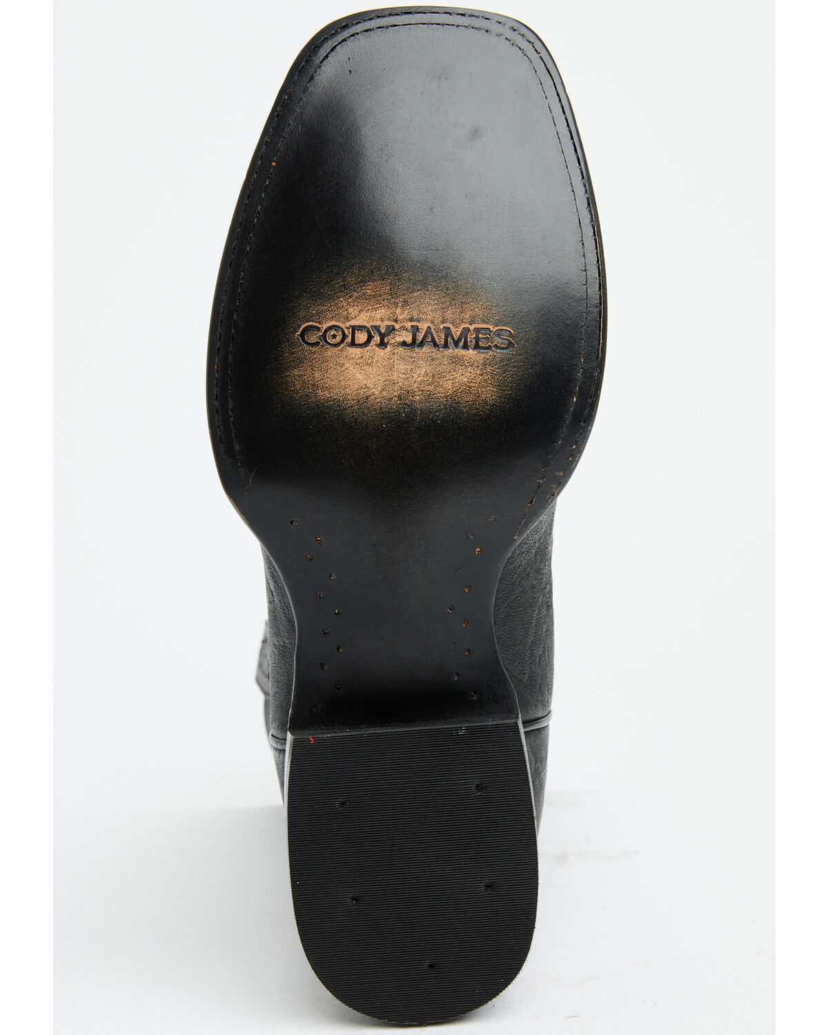 Image #7 - Cody James Men's Linwood Western Boots - Broad Square Toe, Black, hi-res