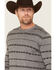 Image #2 - Cody James Men's Rhodes Crew Neck Sweater, Grey, hi-res