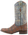 Image #3 - Ferrini Men's Ostrich Patch Exotic Western Boots, Kango, hi-res
