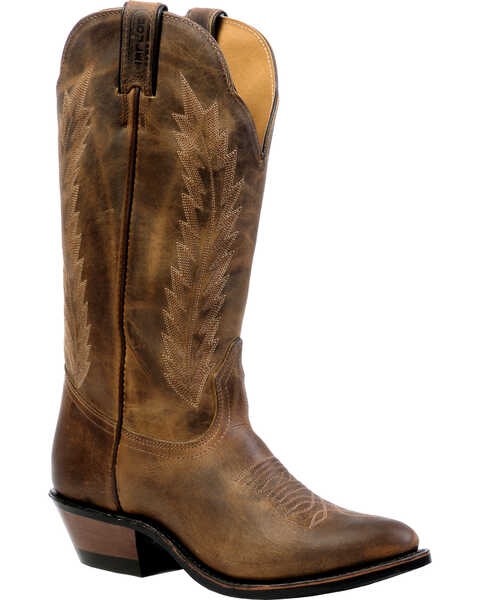 Image #1 - Boulet Hillbilly Golden Rider Sole Cowgirl Boots - Medium Toe, , hi-res