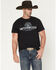 Image #1 - Smith & Wesson Men's Preserving Freedom Short Sleeve Graphic T-Shirt, Black, hi-res