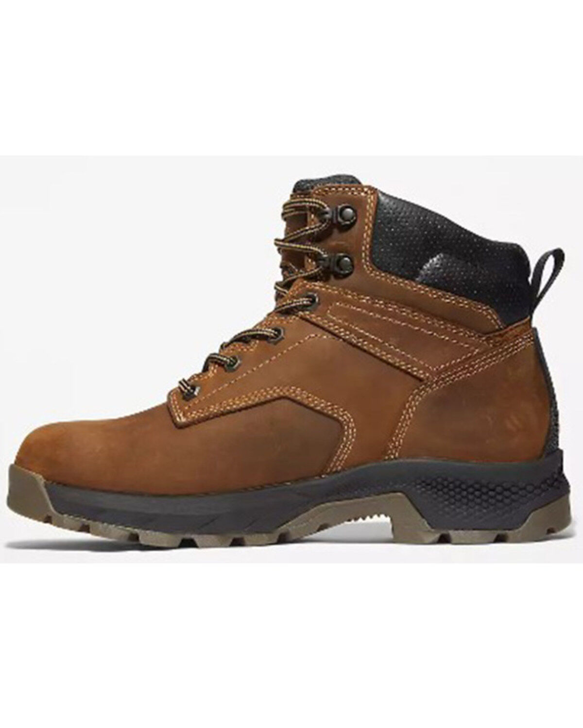 Image #3 - Timberland Pro Men's 6" TiTAN Waterproof Work Boots - Soft Toe, Brown, hi-res