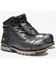 Image #1 - Timberland Men's Boondock 6" Lace-Up Waterproof Work Boots - Composite Toe, Black, hi-res