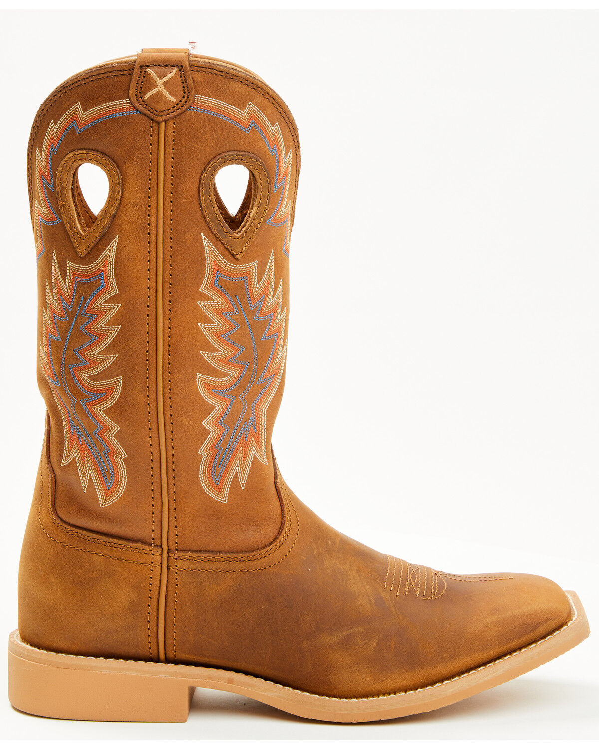 Image #2 - Twisted X Men's Top Hand Western Boots - Broad Square Toe, Tan, hi-res