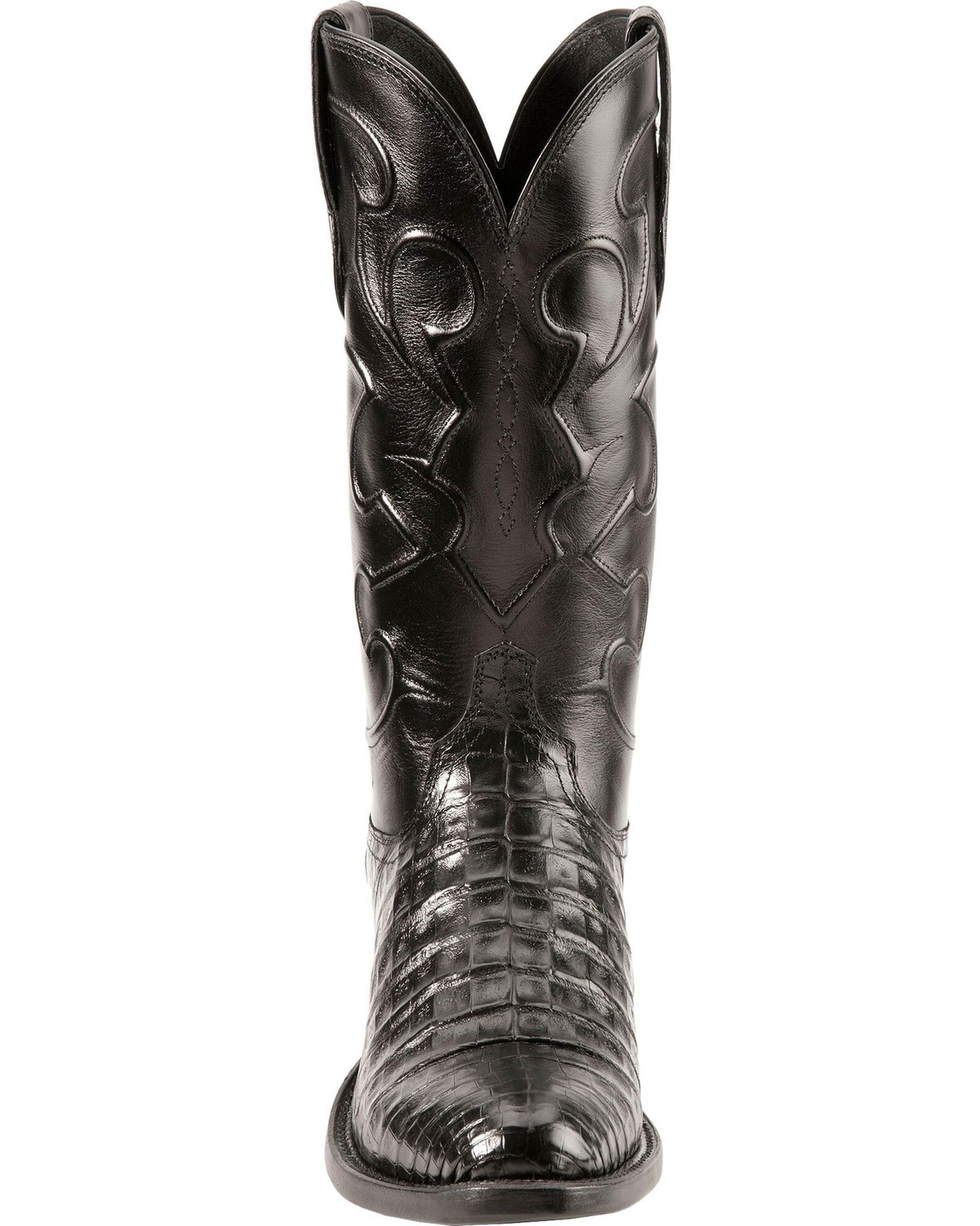 Lucchese crocodile belly boots sales