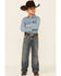 Image #1 - Cinch Little Boy's Low Rise Slim Fit Jeans, , hi-res