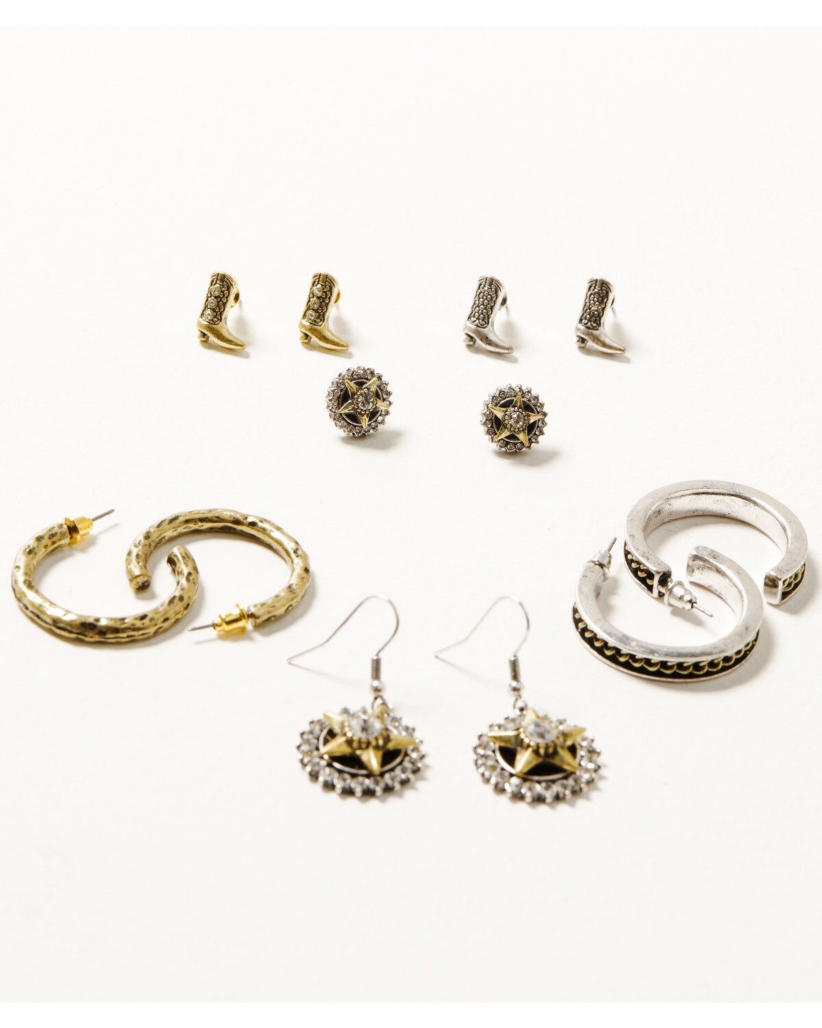 Idyllwind Women's Blakeney Earring Set - 6 Piece, Silver, hi-res
