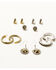 Image #1 - Idyllwind Women's Blakeney Earring Set - 6 Piece, Silver, hi-res