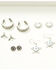 Image #1 - Idyllwind Women's Elberta Star Earring Set - 5 Piece, Silver, hi-res