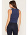 Image #4 - Bravado Women's HARDY Graphic Tank Top, Blue, hi-res