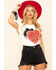 Image #1 - Bandit Brand Women's Cowboy Lovin' Graphic Short Sleeve Tee, , hi-res