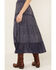 Image #4 - Gunit Women's Embroidered Midi Skirt, Navy, hi-res