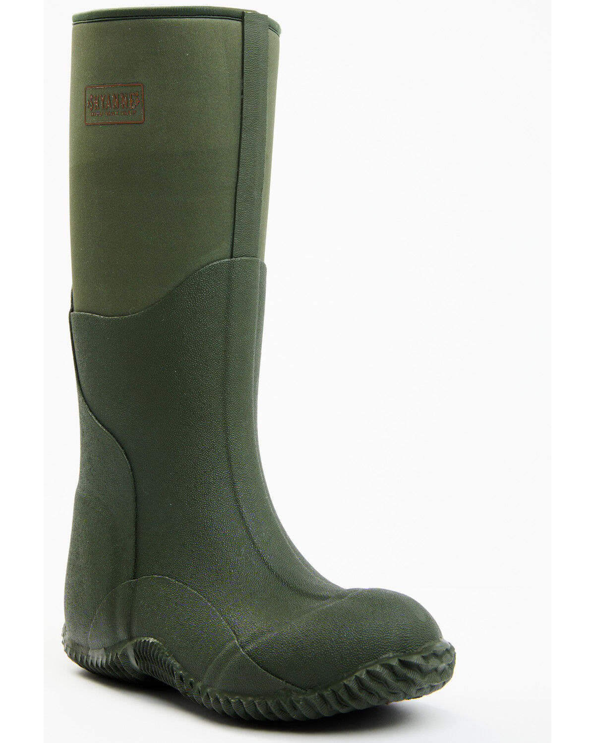 Image #1 - Shyanne Women's 15" Rubber Work Boots - Soft Toe, Jade, hi-res
