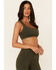 Idyllwind Women's Liberty Athleisure Sports Bra , Dark Green, hi-res