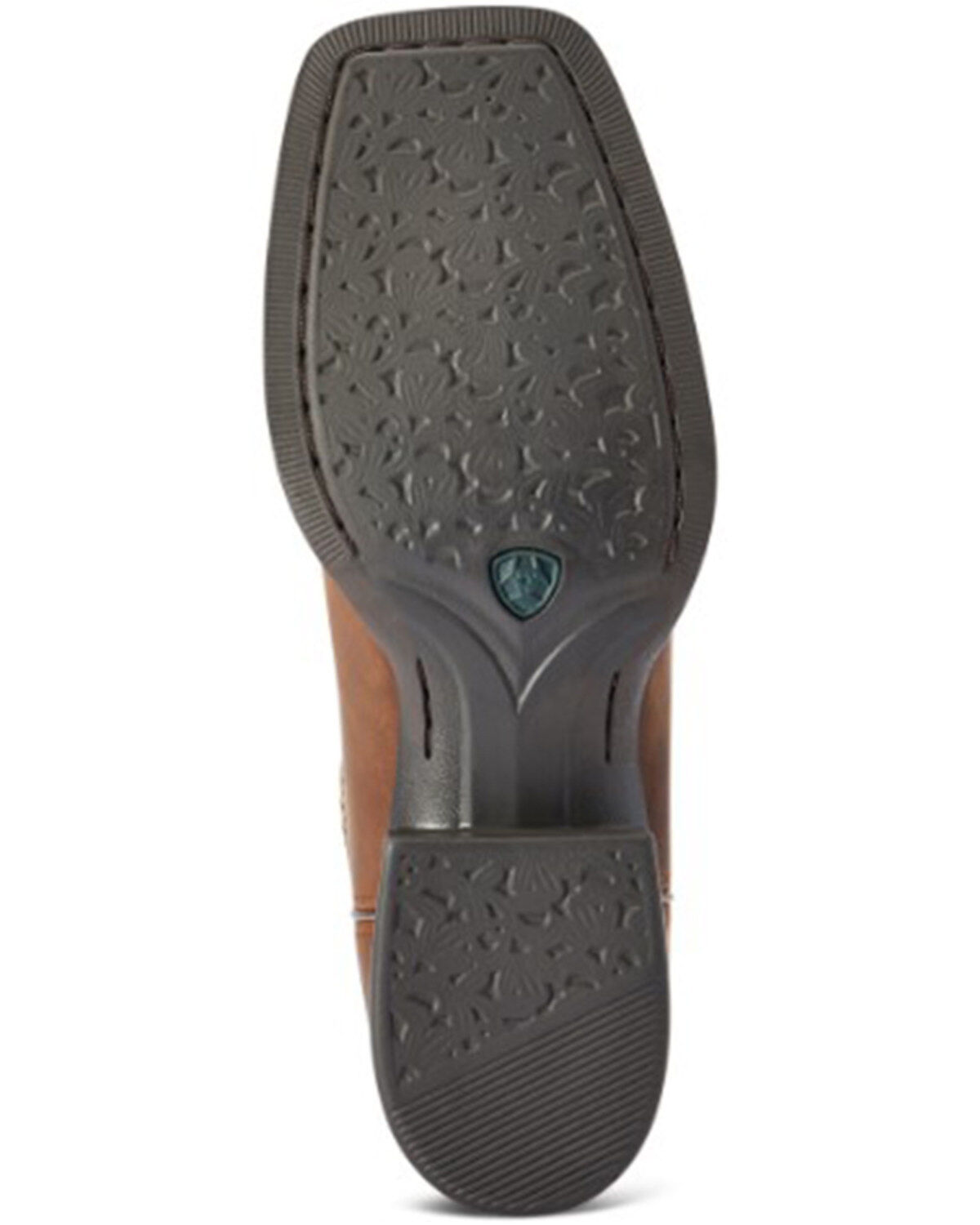 Image #5 - Ariat Women's Round Up Crossroads Western Performance Boots - Broad Square Toe, Leopard, hi-res