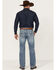 Image #1 - Rock & Roll Denim Men's Pistol Light Wash Regular Straight Jeans, Light Wash, hi-res