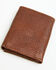 Image #2 - Stetson Men's Pebble Leather Tri-Fold Wallet, Brown, hi-res