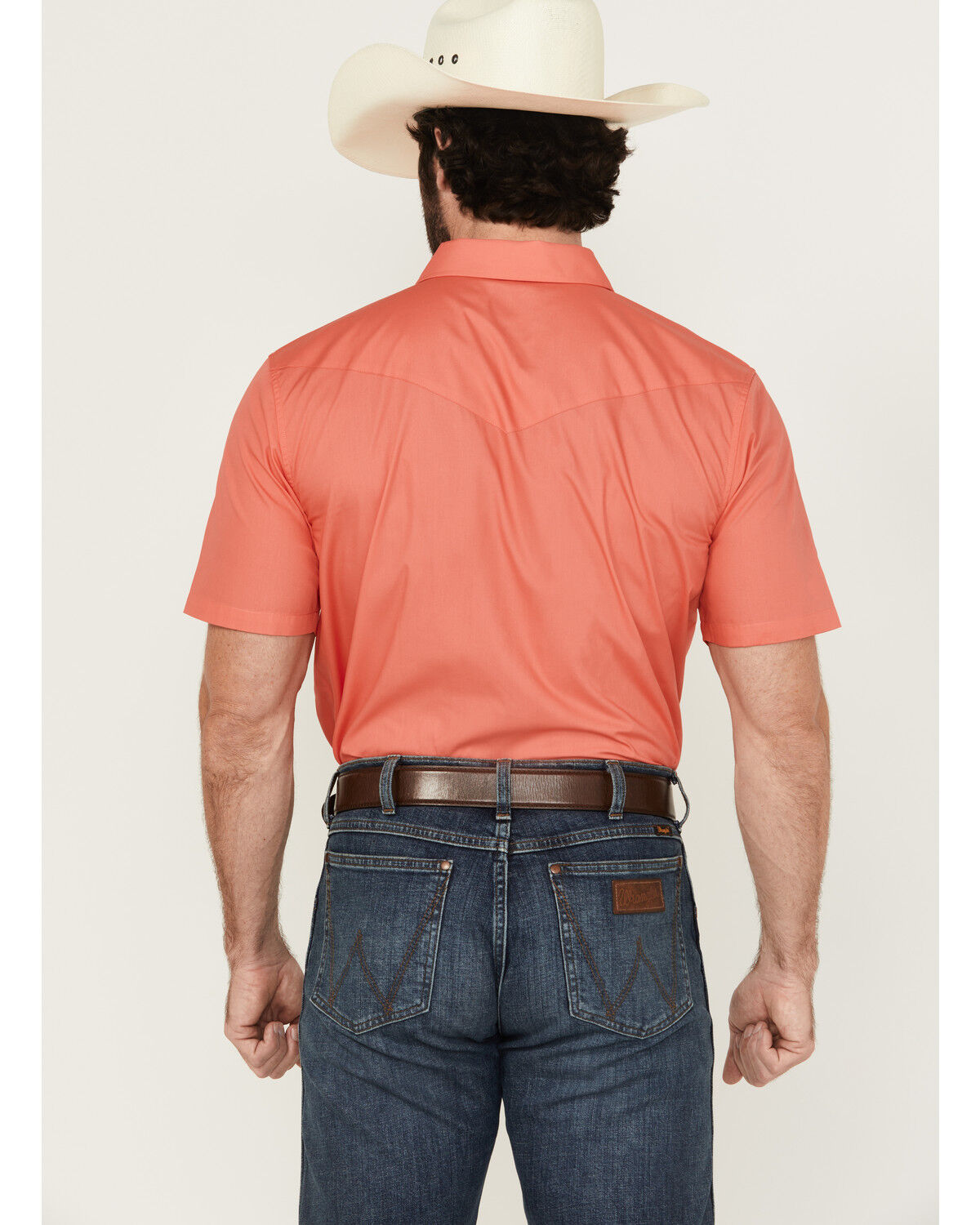 Product Name:  Gibson Trading Co Men's White Water Solid Short Sleeve Snap Stretch Western Shirt