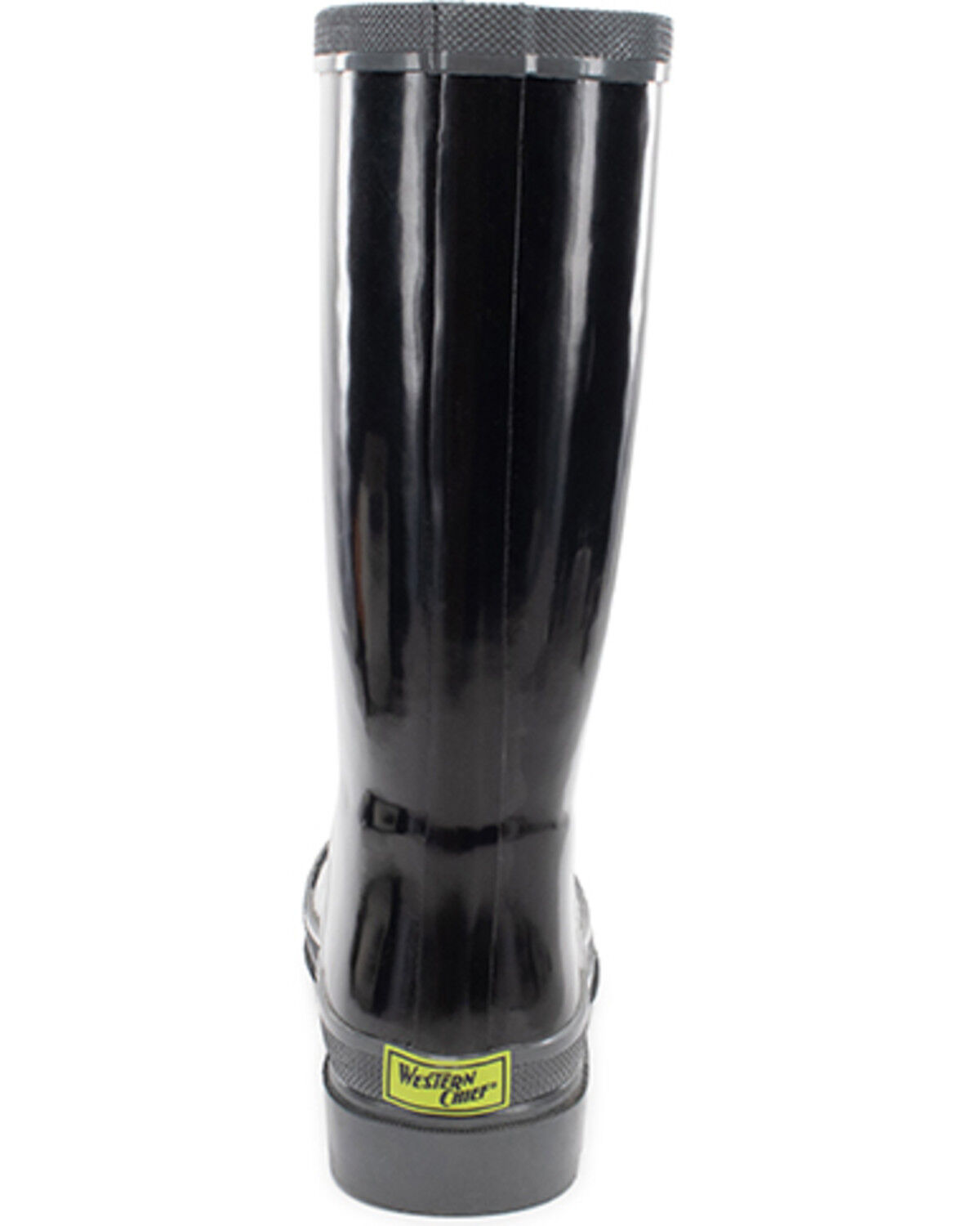 Image #5 - Western Chief Boys' Solid Mid Rain Boots, Black, hi-res