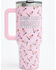 Image #1 - Boot Barn 40oz Long Live Cowgirls Tumbler With Handle, Pink, hi-res