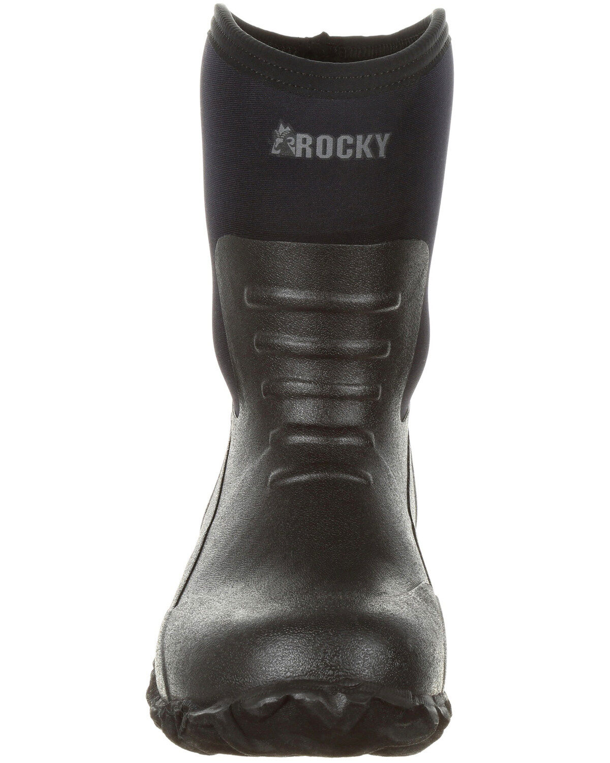 ROCKY Mens Core Rubber Waterproof Outdoor Boot Round Toe