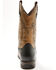 Image #5 - Laredo Men's Alloy Western Boots - Broad Square Toe, Black, hi-res