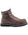Avenger Men's 7509 Waterproof Mid Wedge Work Boots - Carbon Safety Toe, Brown, hi-res