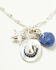 Image #2 - Lainey Wilson Women's Country Cool Hat Charm Layered Necklace, Silver, hi-res