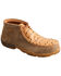 Twisted X Men's Exotic Full-Quill Ostrich Skin Work Shoes - Nano Composite Toe, Brown, hi-res