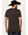 Image #4 - Cody James Men's Ace Skeleton Short Sleeve Graphic T-Shirt, Charcoal, hi-res