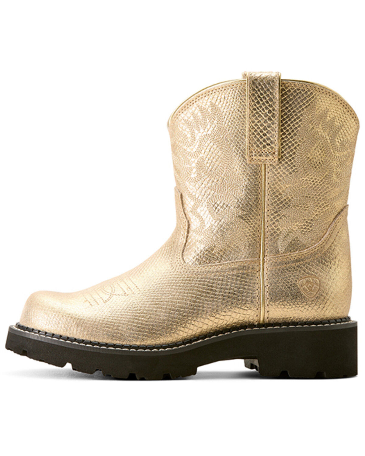Image #2 - Ariat Women's Fatbaby Western Boots - Round Toe, Yellow, hi-res