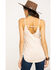 Shyanne Women's Faux Suede Cami, Tan, hi-res