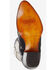 Image #6 - Corral Women's Black Overlay & Studs Western Boots - Round Toe, Black/white, hi-res