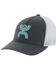 Image #1 - HOOey Men's Gray Coach Mesh Flex Fit Ball Cap, , hi-res