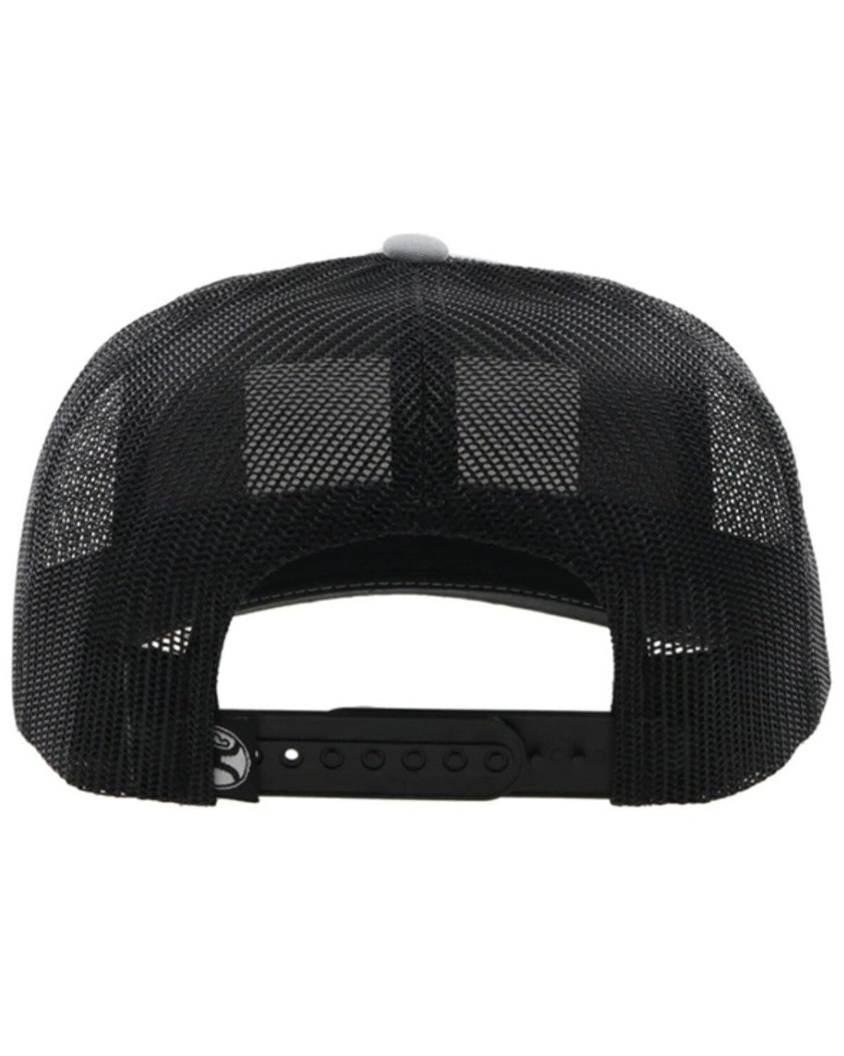 Image #2 - Hooey Men's Sudan Logo Patch Trucker Cap, Grey, hi-res