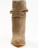 Image #4 - Cleo + Wolf Women's Dani Western Booties - Snip Toe, Taupe, hi-res