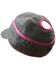 Crown Cap Women's Wool Railroad Ponytail Work Hat , Pink, hi-res