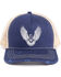Image #4 - Moonshine Spirit Men's Eagle Embroidered Ball Cap , Blue, hi-res