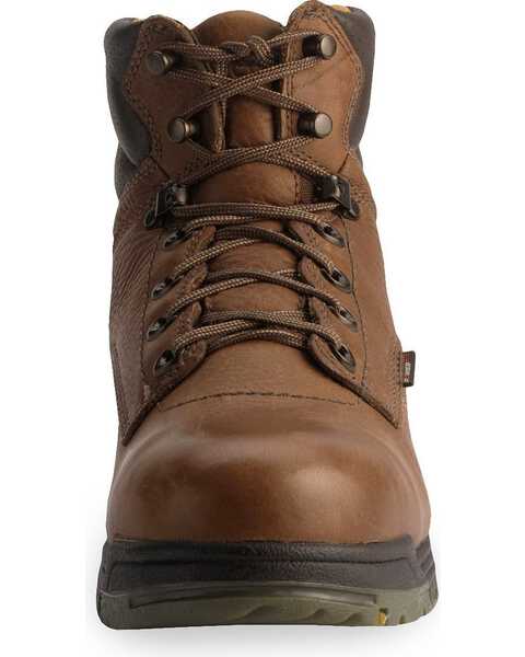 Image #4 - Timberland Pro Men's 6" TiTAN Boots - Composite Toe, Coffee, hi-res
