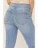 Ceros Women's Light Wash High Rise Coin Pocket Light Denim Flare Jeans, Blue, hi-res