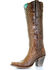 Image #2 - Corral Women's Tan Tall Full Python Zipper Western Boots - Snip Toe, , hi-res