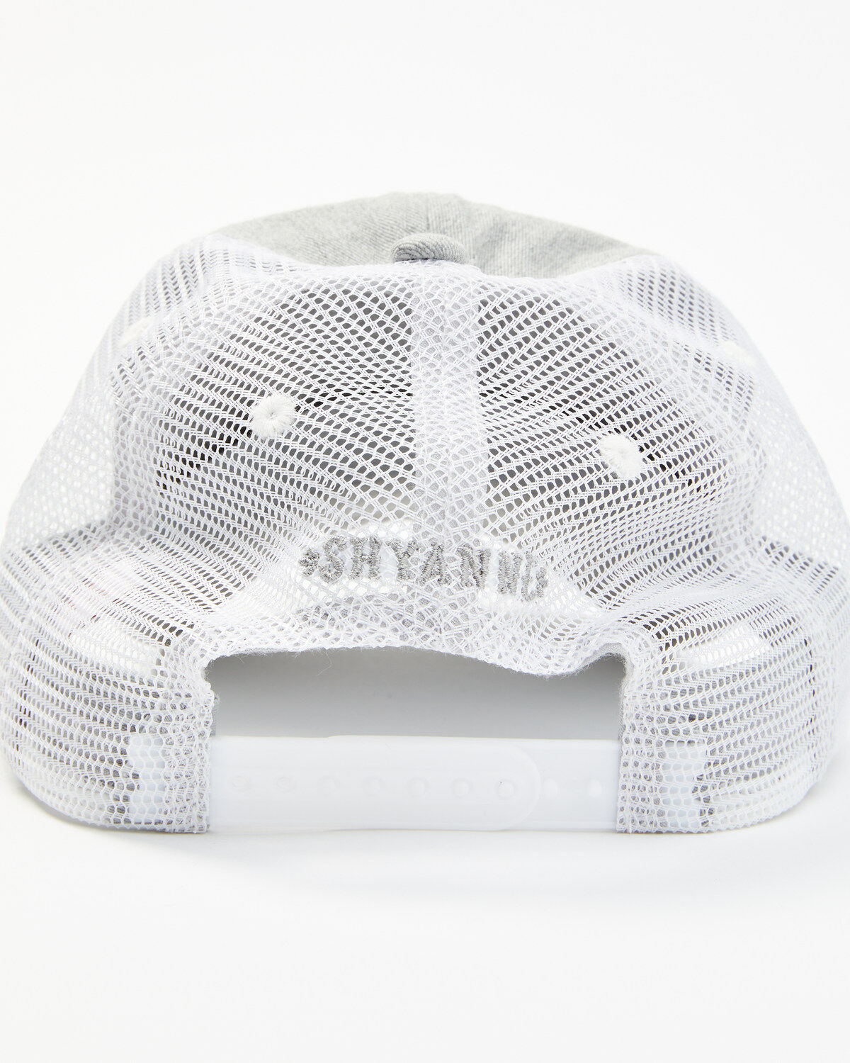 Image #3 - Shyanne Women's Wild & Free Butterfly Mesh-Back Ball Cap, Light Grey, hi-res