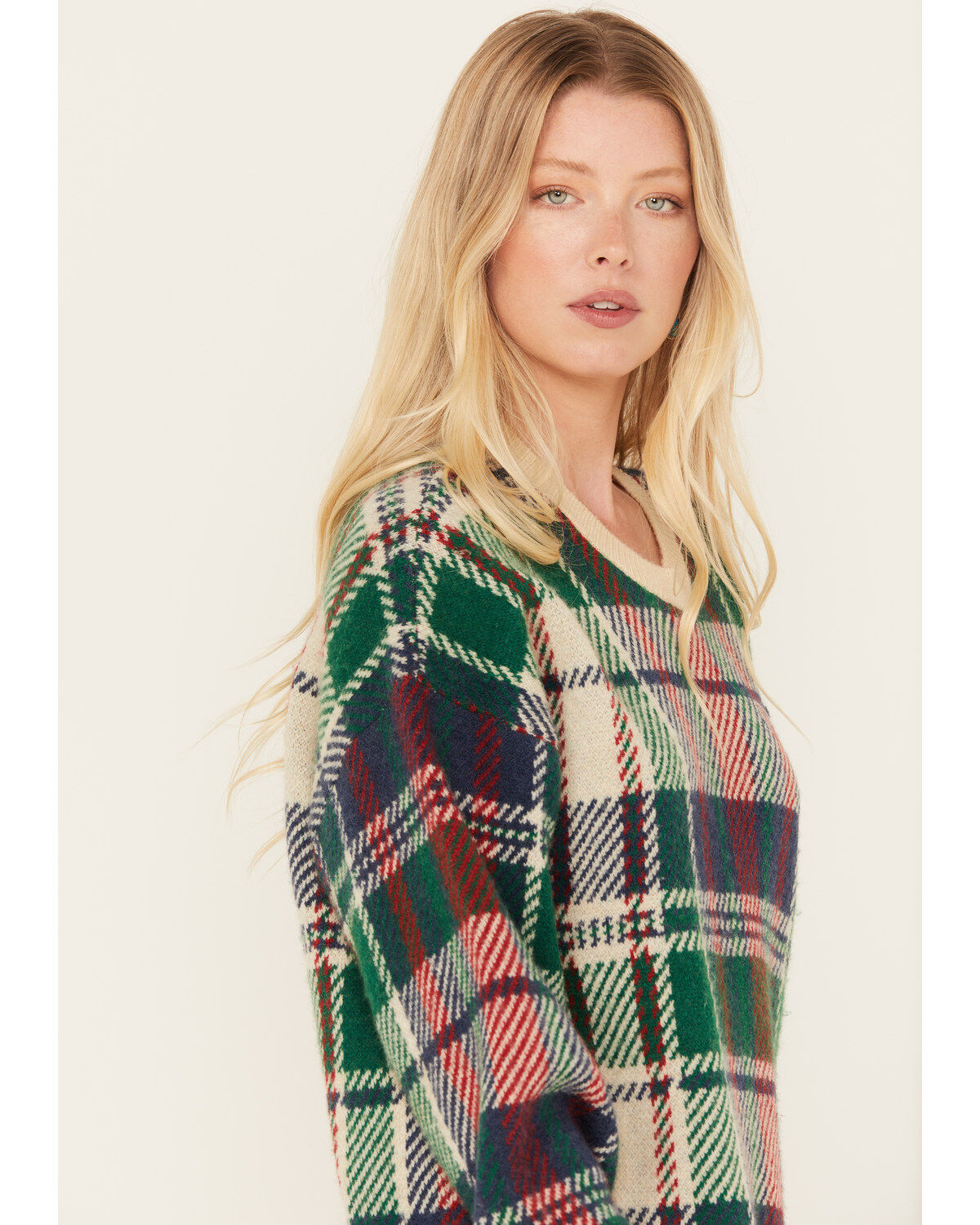 Image #3 - Show Me Your Mumu Women's Plaid Print Ember Tunic Sweater, Multi, hi-res