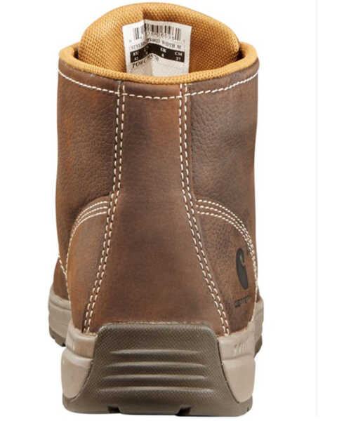 Image #4 - Carhartt Men's 4" Lightweight Wedge Boots - Moc Toe, Chocolate, hi-res