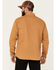 Image #4 - Ariat Men's Solid Tan Jurlington Retro Long Sleeve Pearl Snap Western Shirt, Tan, hi-res